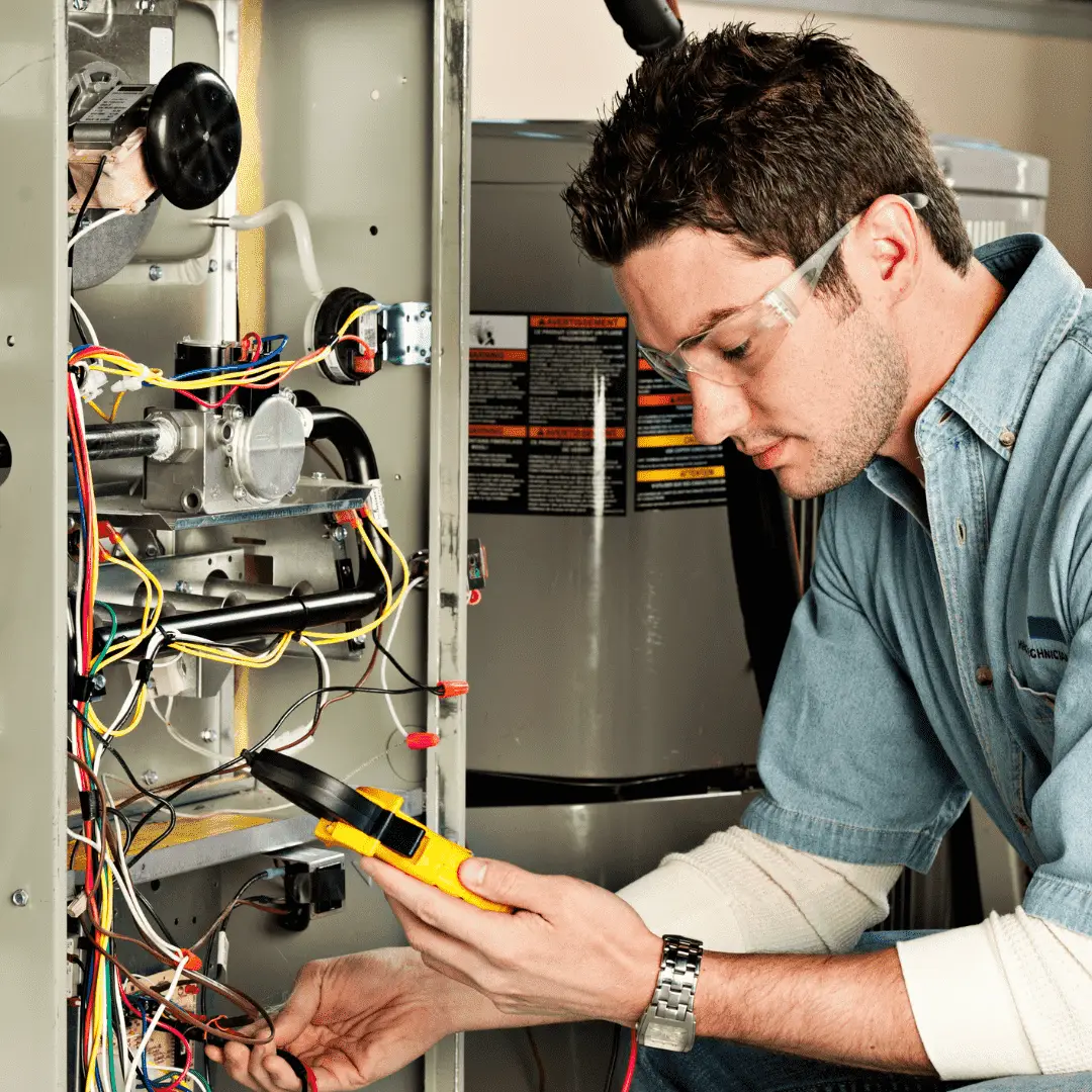 Hawana HVAC certified technician performing emergency furnace repair London Ontario
